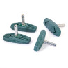 4 x patins cantilever DIA COMPE Dekka verts