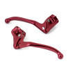 Leviers de freins DIA COMPE MX-132 coudé rouges