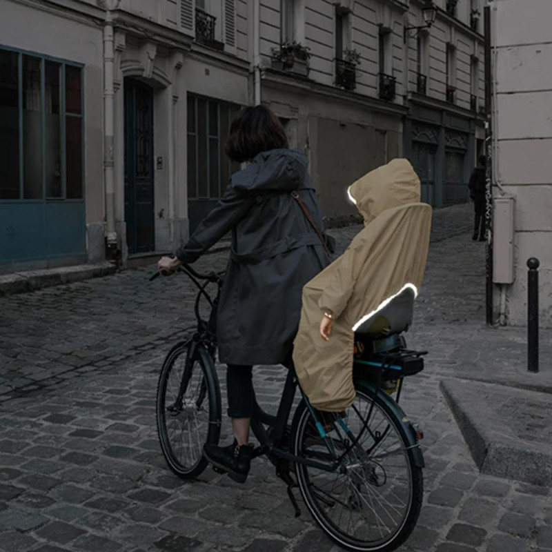 Poncho de pluie imperméable RAINETTE jaune