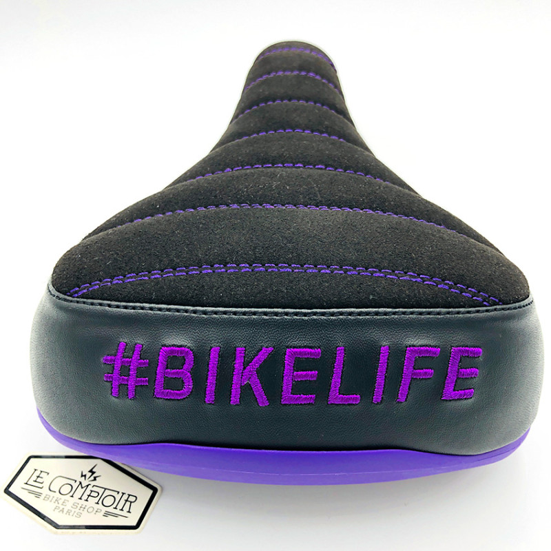 Selle BIKELIFE Café racer violette