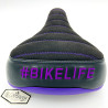Selle BIKELIFE Café racer purple - Wheeling Bike