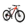 Collective Bikes LH1 noir-orange 2023