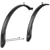 Paire de garde-Boue POLYSPORT 26-28" 51mm noir