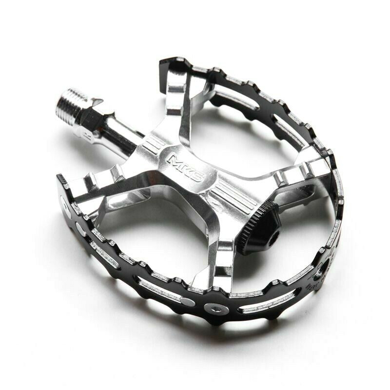 Pédales MKS XC-III Bear trap noires - old schhool bmx