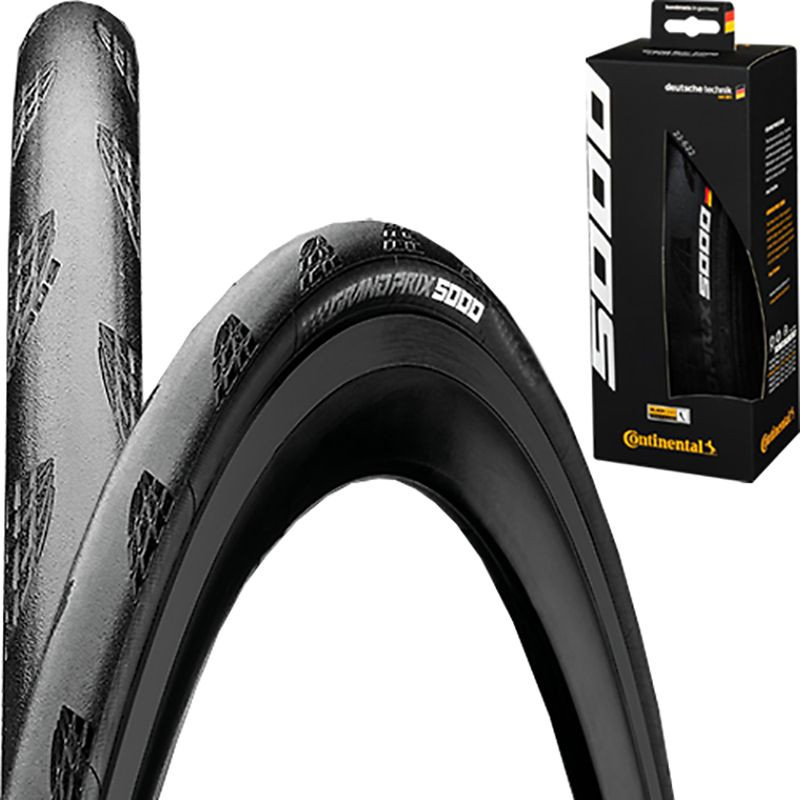 Pneu CONTINENTAL Grand prix 5000 Noir / 700x23c / 23-622