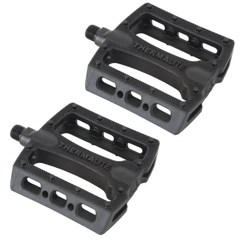 Pédales 1/2' Stolen Thermalite noires