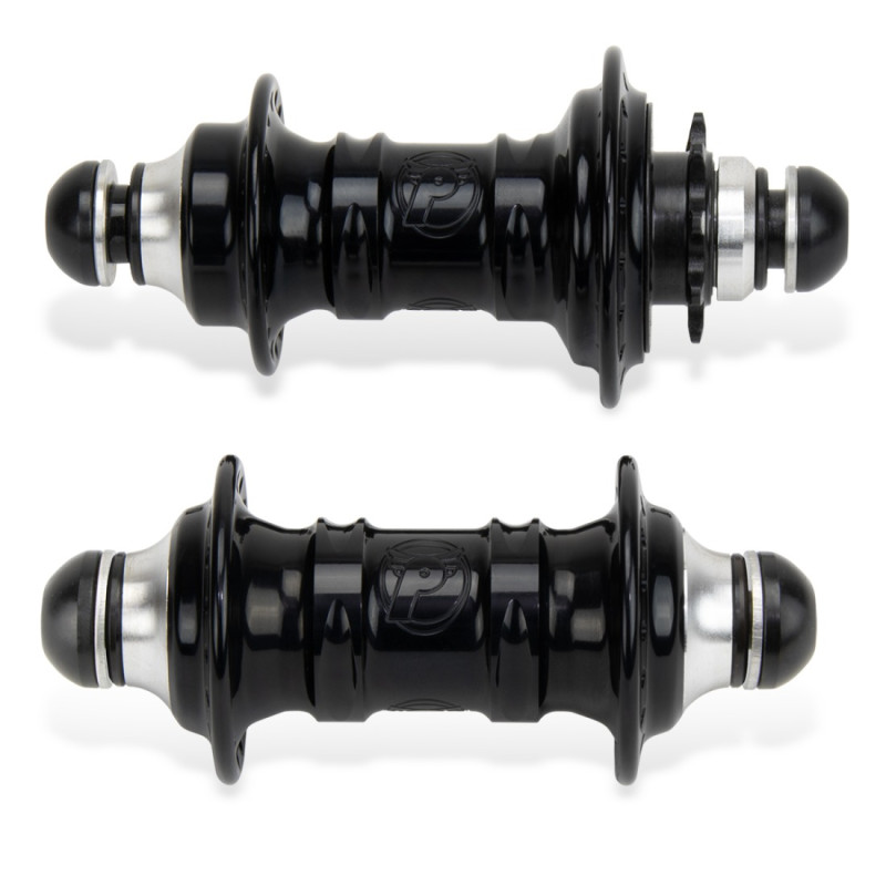Paire de moyeux PROFILE RACING mini race button head RHD 9t noirs