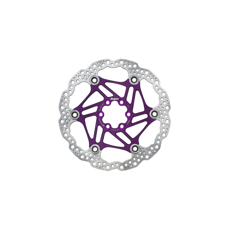 Disque flottant HOPE - Ø180mm - 6 Trous violet