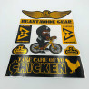 Planche de Stickers SE BIKES Beastmode