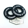 Paire de Donuts de poignées SE BIKES 45 years noirs