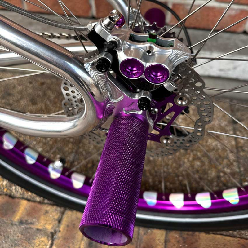 Custom SE BIKES x HOPE Killer Quad 27.5 chrome purple 2022