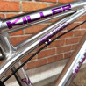 Custom SE BIKES Killer Quad 27.5 chrome purple 2022