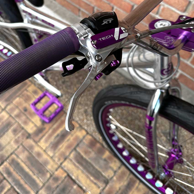 Custom SE BIKES Killer Quad 27.5 chrome purple 2022