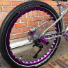 Custom SE BIKES x HOPE Killer Quad 27.5 chrome purple 2022