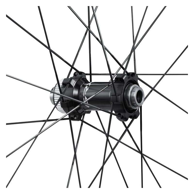 Roue Avant SHIMANO GRX Carbone - Tubeless - Center Lock