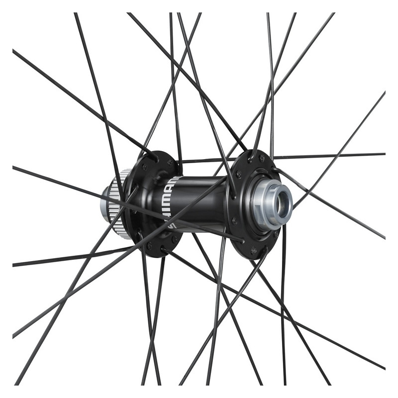Roue Avant SHIMANO GRX Carbone RX880 - Tubeless - Center Lock
