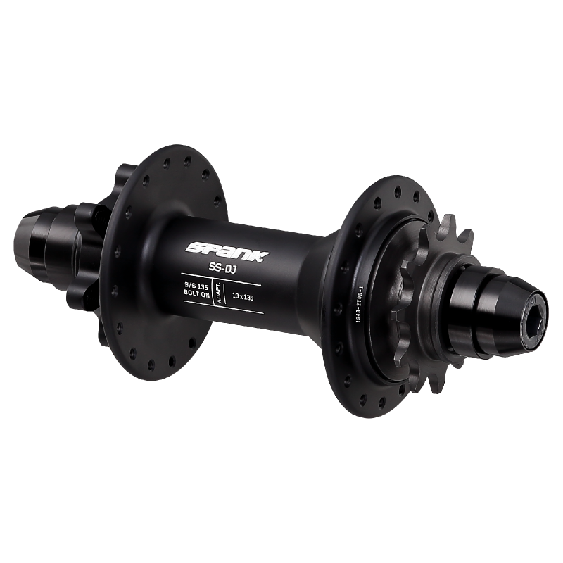 Moyeu SPANK HEX J-Type R135  driver 32h noir