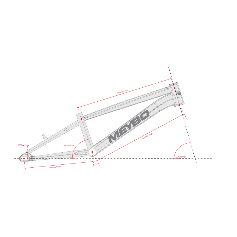 BMX race MEYBO Junior clipper disc 2024 noir