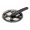 PEDALIER BRN CITY 48/38/28T BLK GU32N