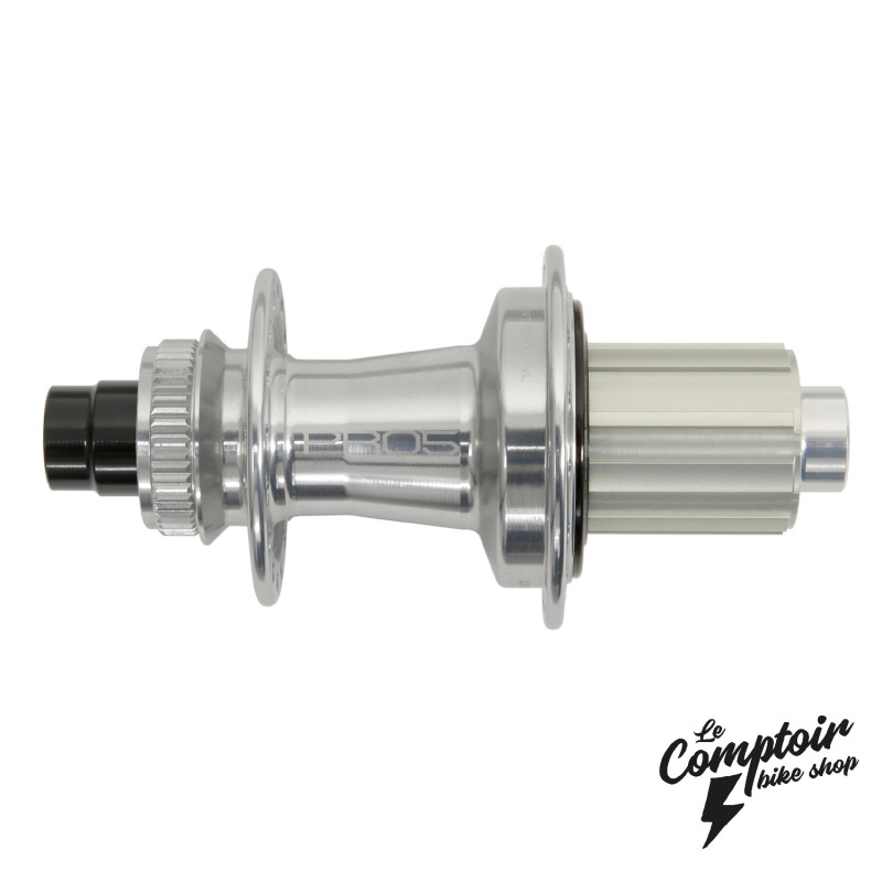 Moyeu arrière HOPE Pro 5 HG - CenterLock - 142x12 mm - CR SHIM ALU - 28H