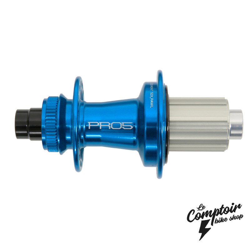 Moyeu arrière HOPE Pro 5 HG - CenterLock - 142x12 mm - CR SHIM ALU - 32H