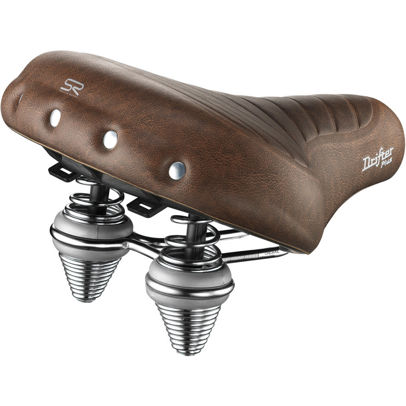 Selle ROYAL drifter plus à rivets marron