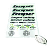 Planche de 21 Stickers HOPE TECHNOLOGY