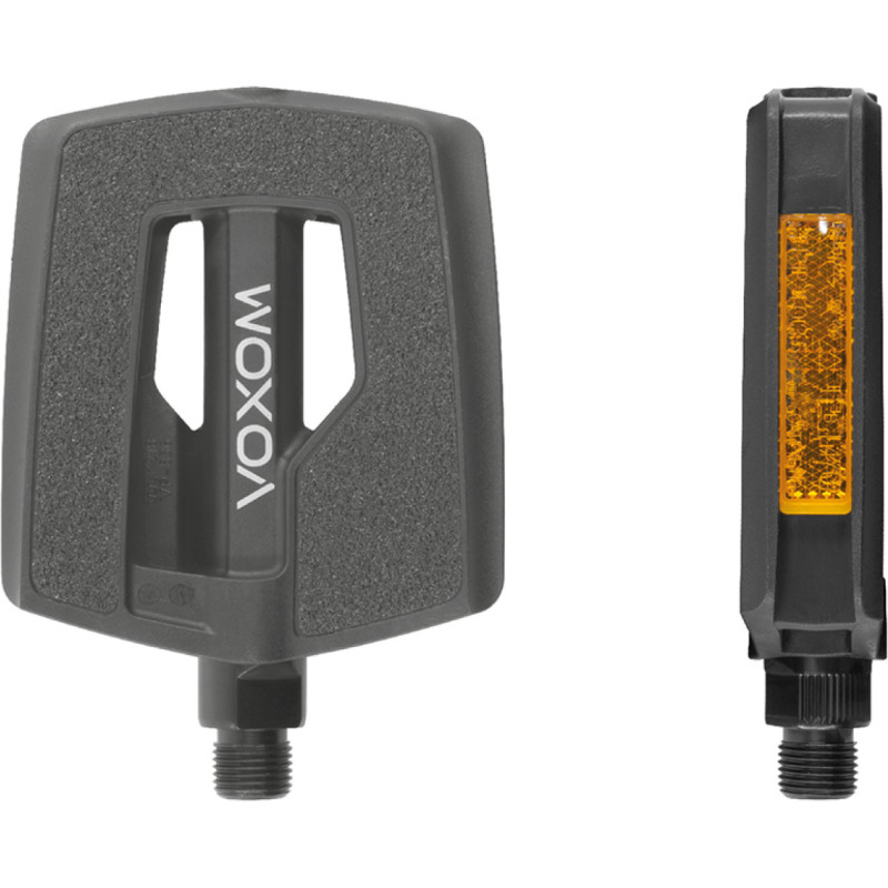 Paire de pédales VOXOM Touring Pe1 Aluminium noires