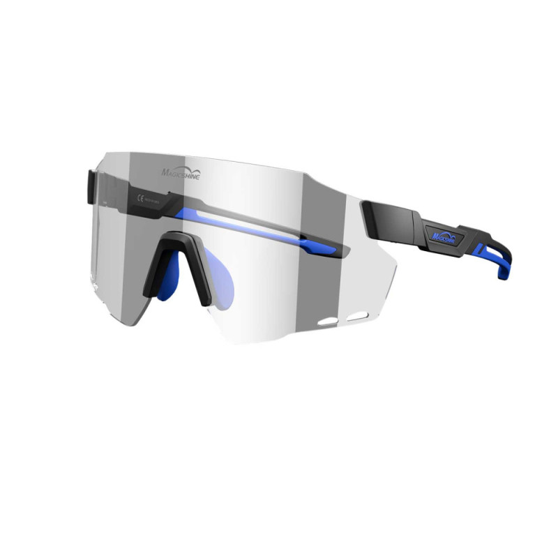 Lunettes MAGICSHINE WindBreaker - Photocromic - noir/bleu
