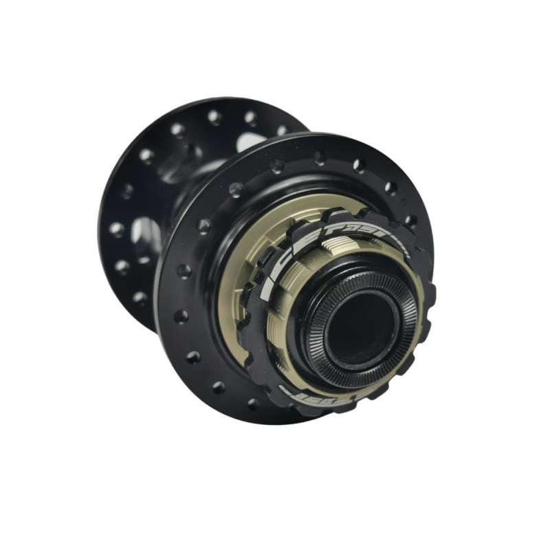 Moyeu arrière ICE FAST Hex Hacker X disc 10-15mm noir - 36h