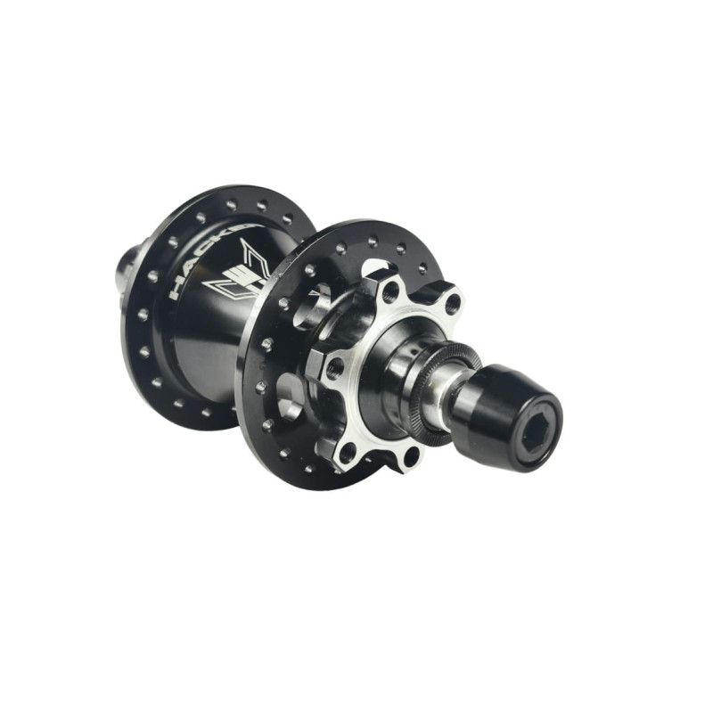 Moyeu arrière ICE FAST Hex Hacker X disc 10-15mm noir - 36h