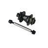 Moyeu arrière ICE FAST Hex Hacker X disc 10-15mm noir - 36h