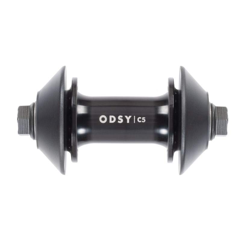 Moyeu avant ODYSSEY C5 noir avec guards