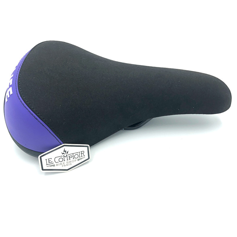 Selle BIKELIFE Bicolore noire-purple