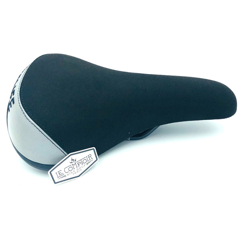 Selle #BIKELIFE Bicolore noire-reflective