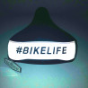 Selle #BIKELIFE Bicolore noire-reflective