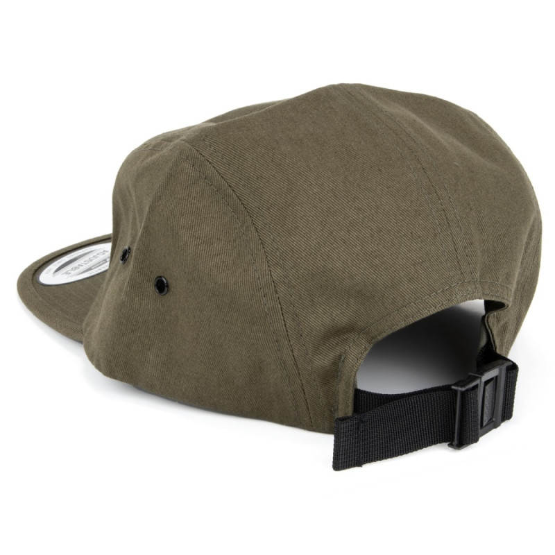 Casquette PROFILE RACING Legacy 5 panel army green