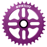 Plateau BIKELIFE Tiktok aluminium 33 dents violette