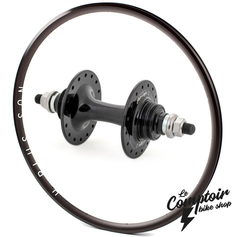 Roue Arrière Custom FIXIE - Jante Archetype & Moyeu Gran Compe II - FIXE / FIXE