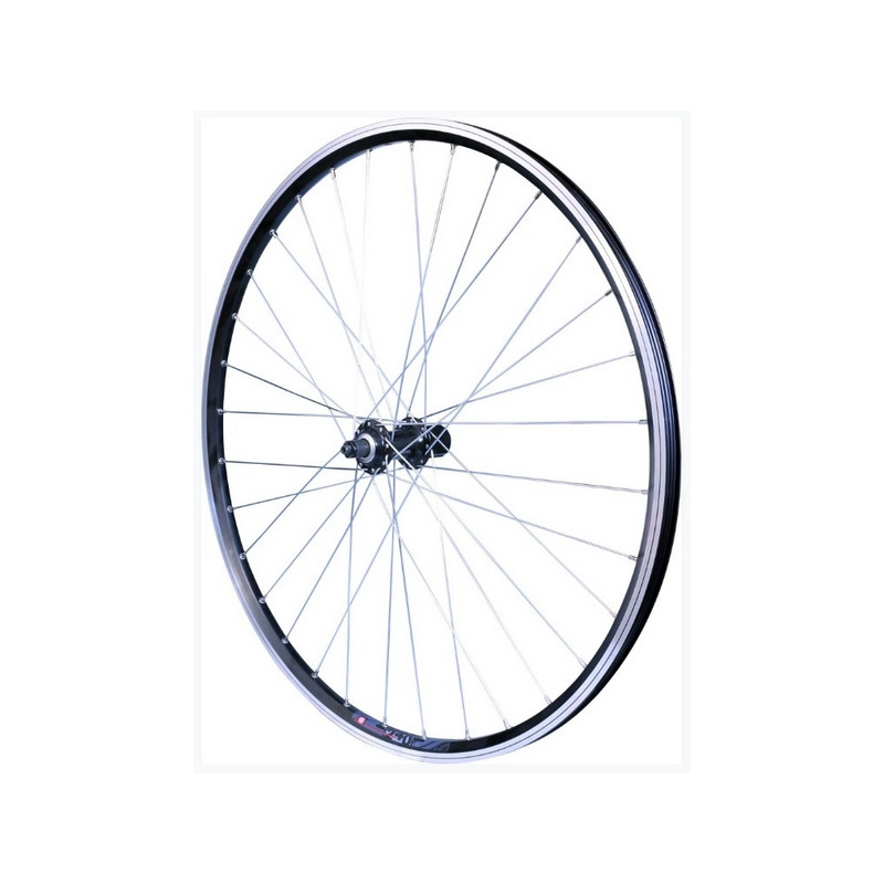 Roue VELOX x SHIMANO 28" K7 9/10v noire