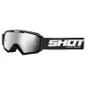 Masque SHOT Rocket noir - écran iridium - taille enfant