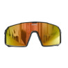 Lunettes COLLECTIVE BIKES - écran orange - noires
