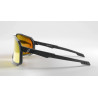 Lunettes COLLECTIVE BIKES - écran orange - noires