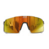 Lunettes COLLECTIVE BIKES Epsilon - écran orange - clear