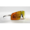 Lunettes COLLECTIVE BIKES Epsilon - écran orange - clear