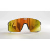Lunettes COLLECTIVE BIKES Epsilon - écran orange - clear