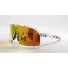Lunettes COLLECTIVE BIKES Epsilon - écran orange - clear