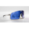 Lunettes COLLECTIVE BIKES Epsilon - écran bleu - clear