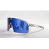 Lunettes COLLECTIVE BIKES Epsilon - écran bleu - clear