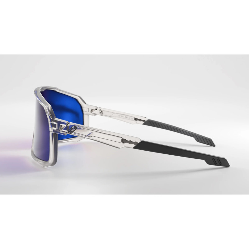Lunettes COLLECTIVE BIKES Epsilon - écran bleu - clear